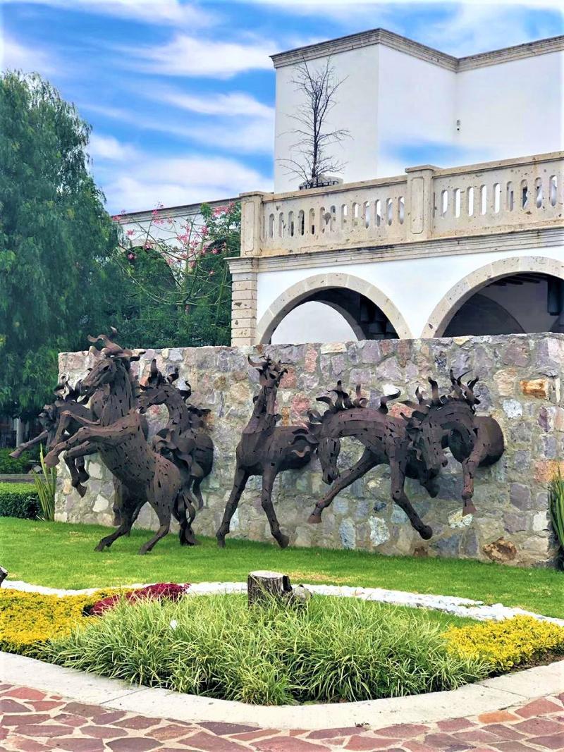 Hotel Hacienda Santa Fe Guanajuato Buitenkant foto